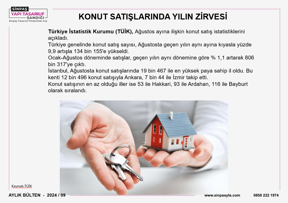 Eylül Ayı Bülteni